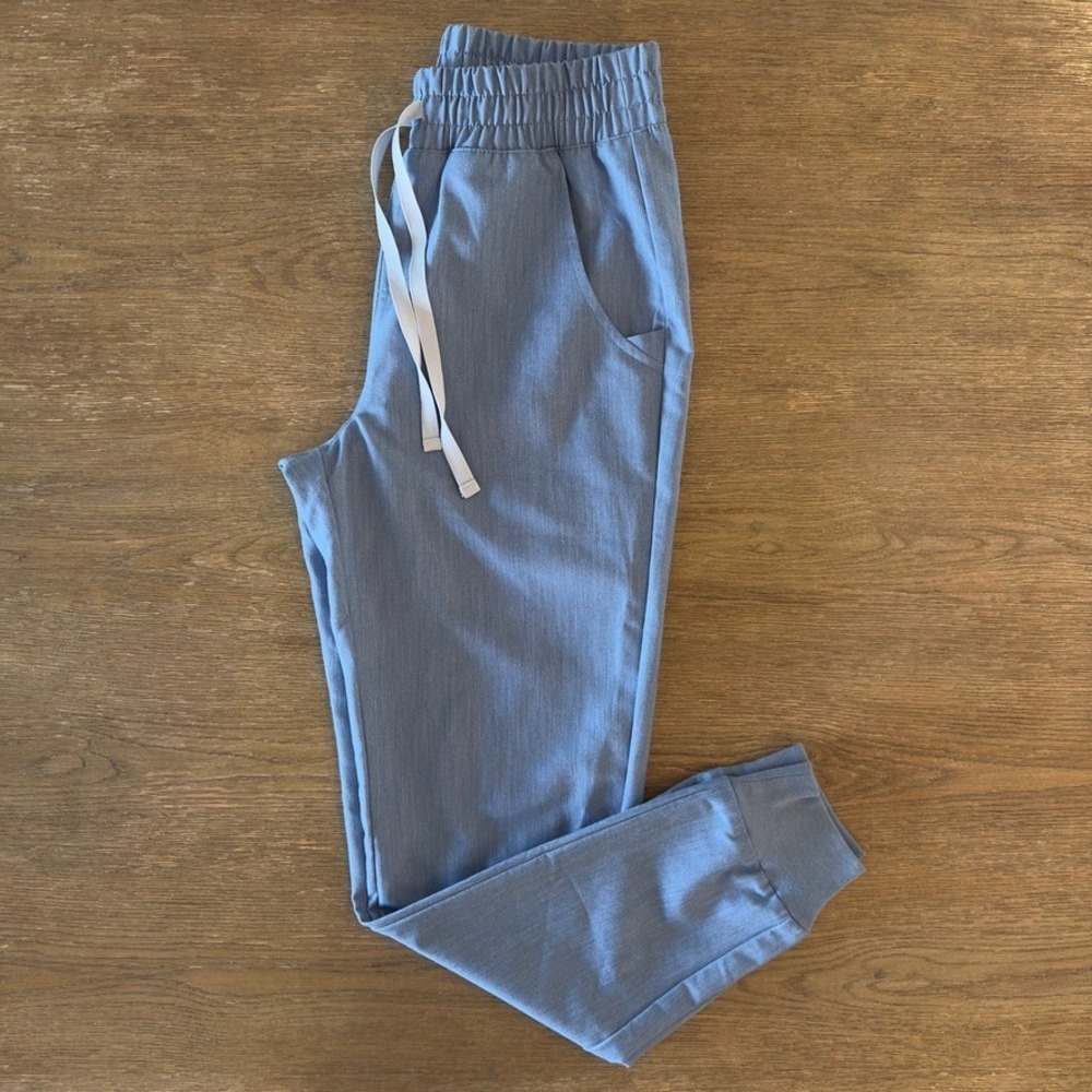 FIGS Women's Zamora High-Waisted Jogger Scrub Pants-Technical Collection-Sz XS